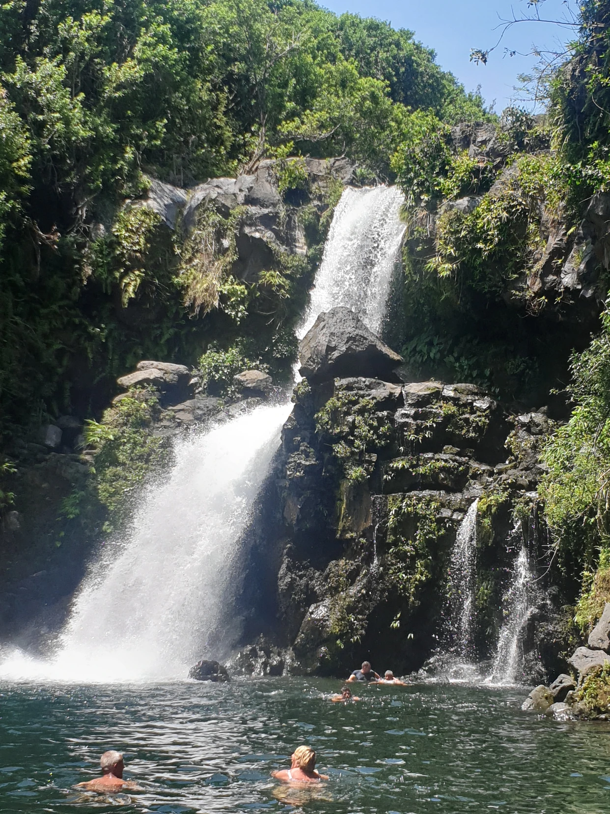 Waterfall in Reunion