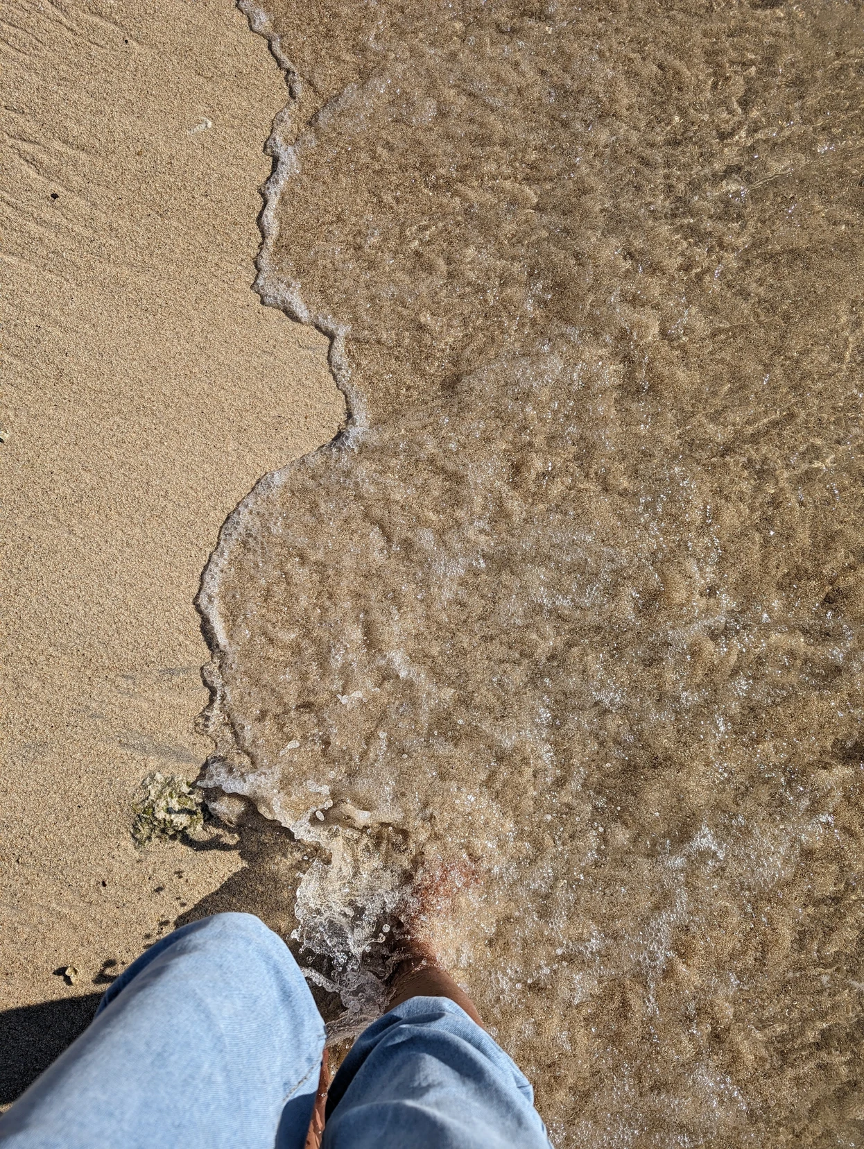 Feet in the Sand